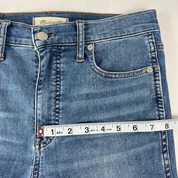 Madewell 10" High Rise Skinny Crop Jeans Size: 26 - Picture 7 of 16